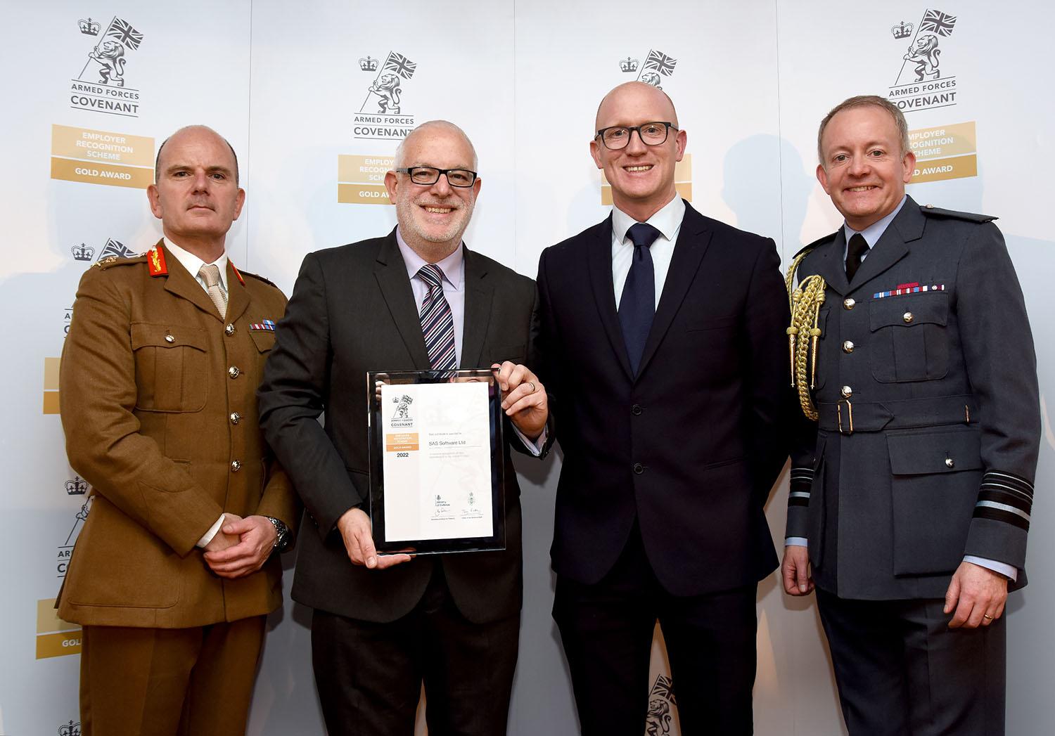 British armed force gold award