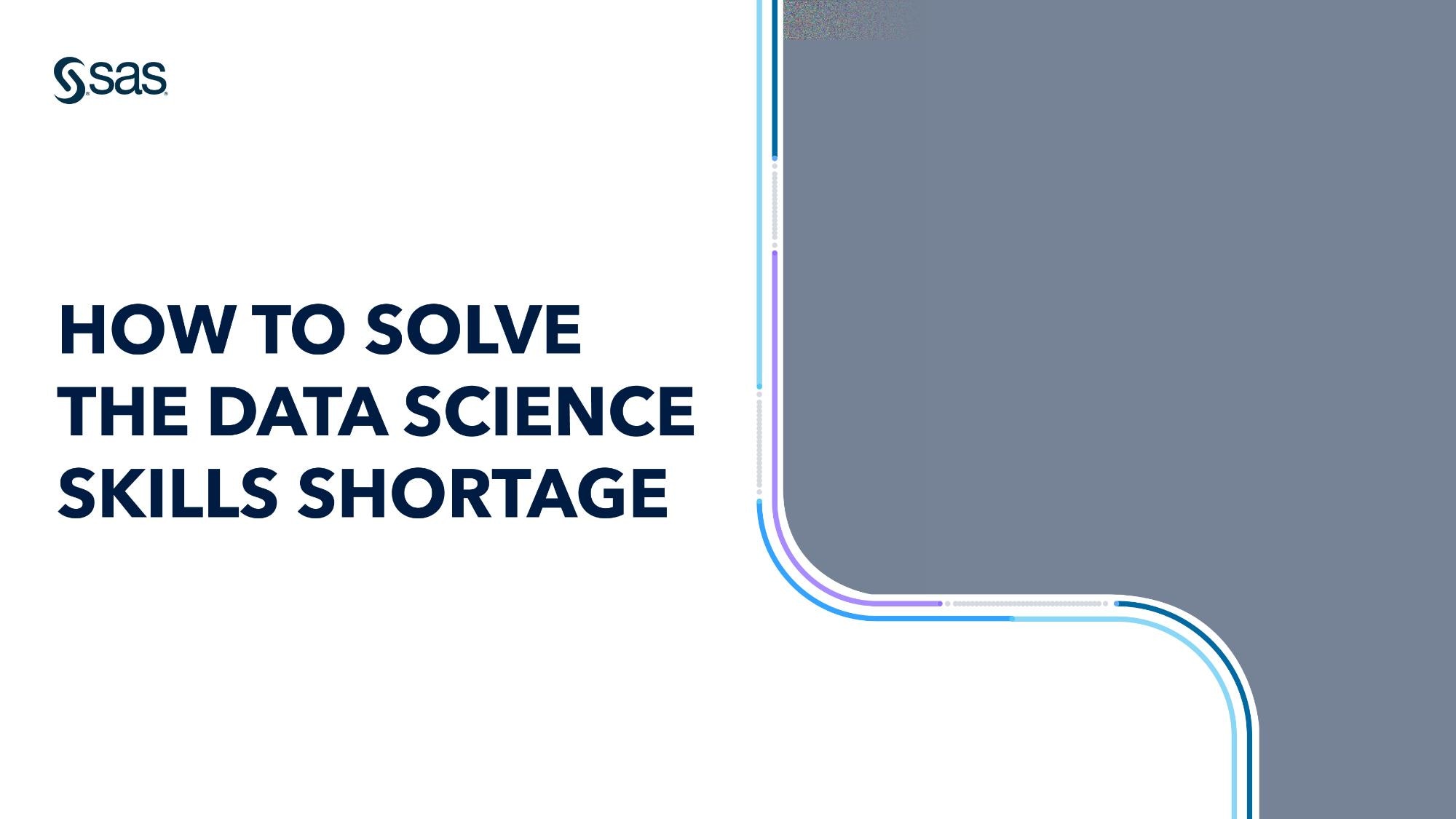 How to Solve the Data Science Skills Shortage