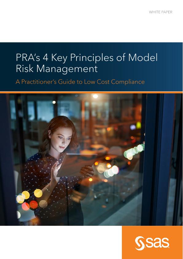 PRA’s 4 Key Principles of Model Risk Management
