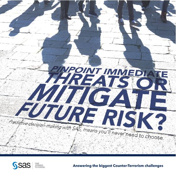 Pinpoint immediate threats or mitigate future risk