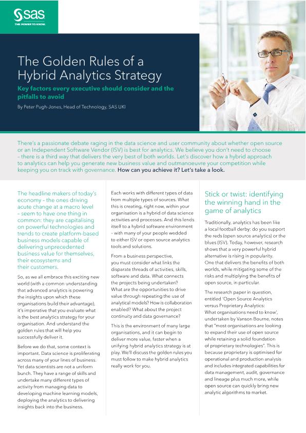 Viya pov golden rules of hybrid analytics strategy 