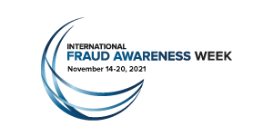 International Fraud Awareness Week Logo 2021