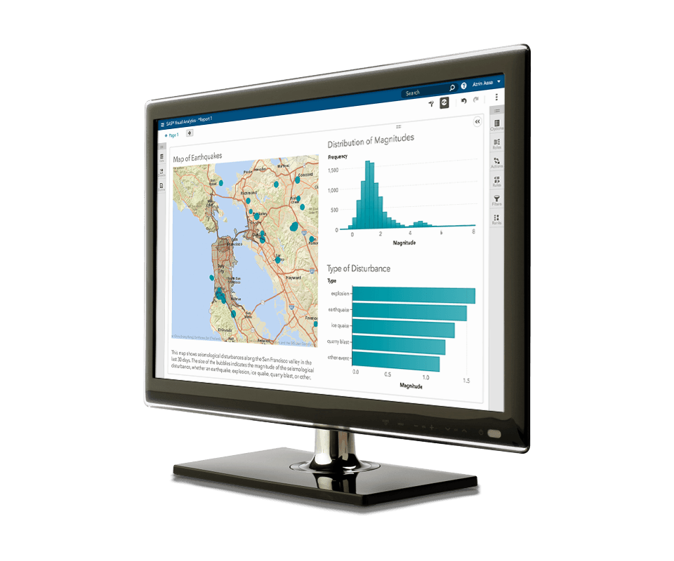 SAS® Visual Analytics - location and exploration