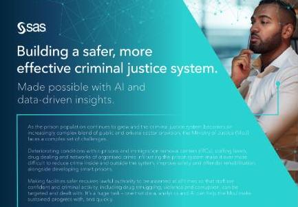Building a safer, more  effective criminal justice system