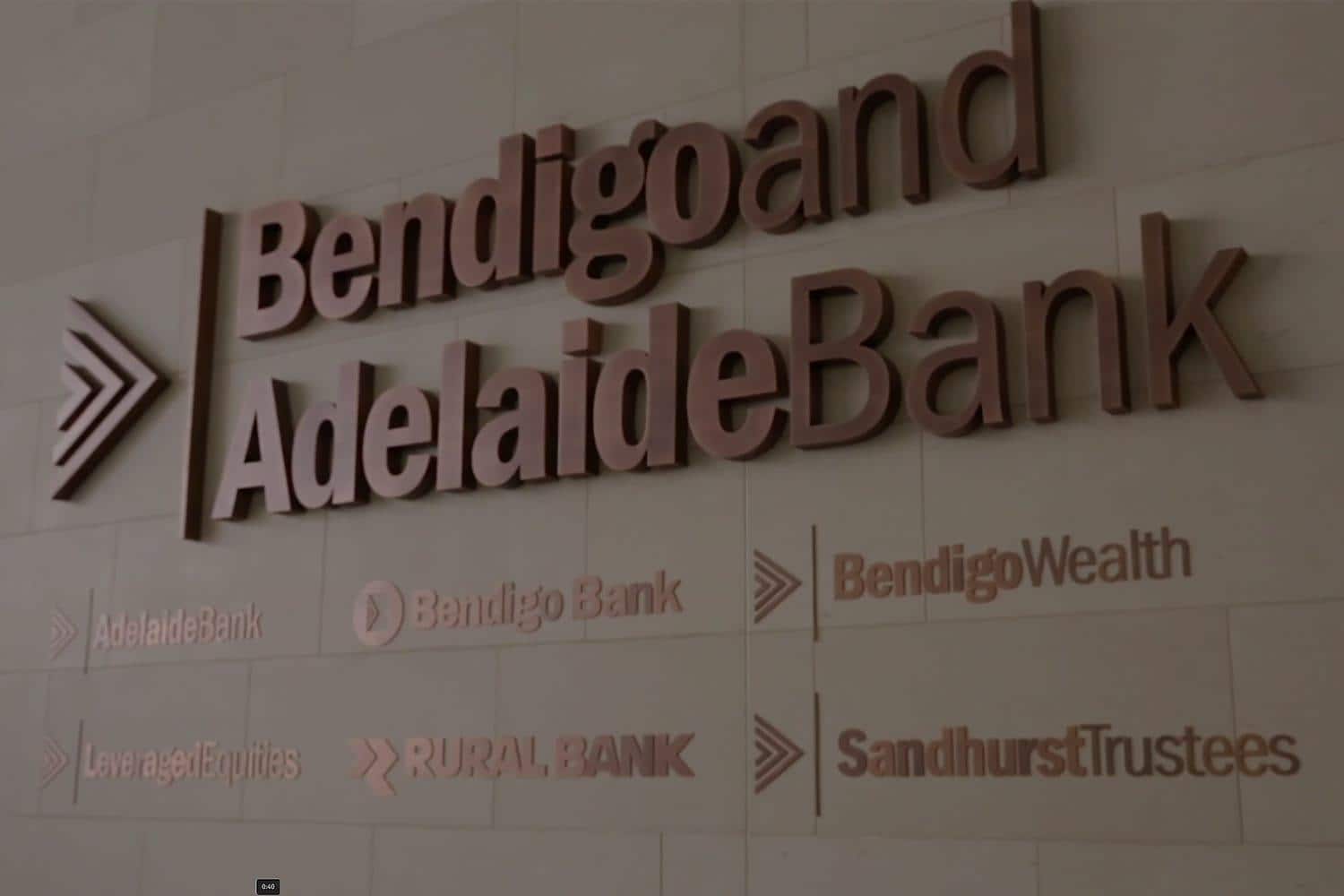 Bendigo and Adelaide Bank video still