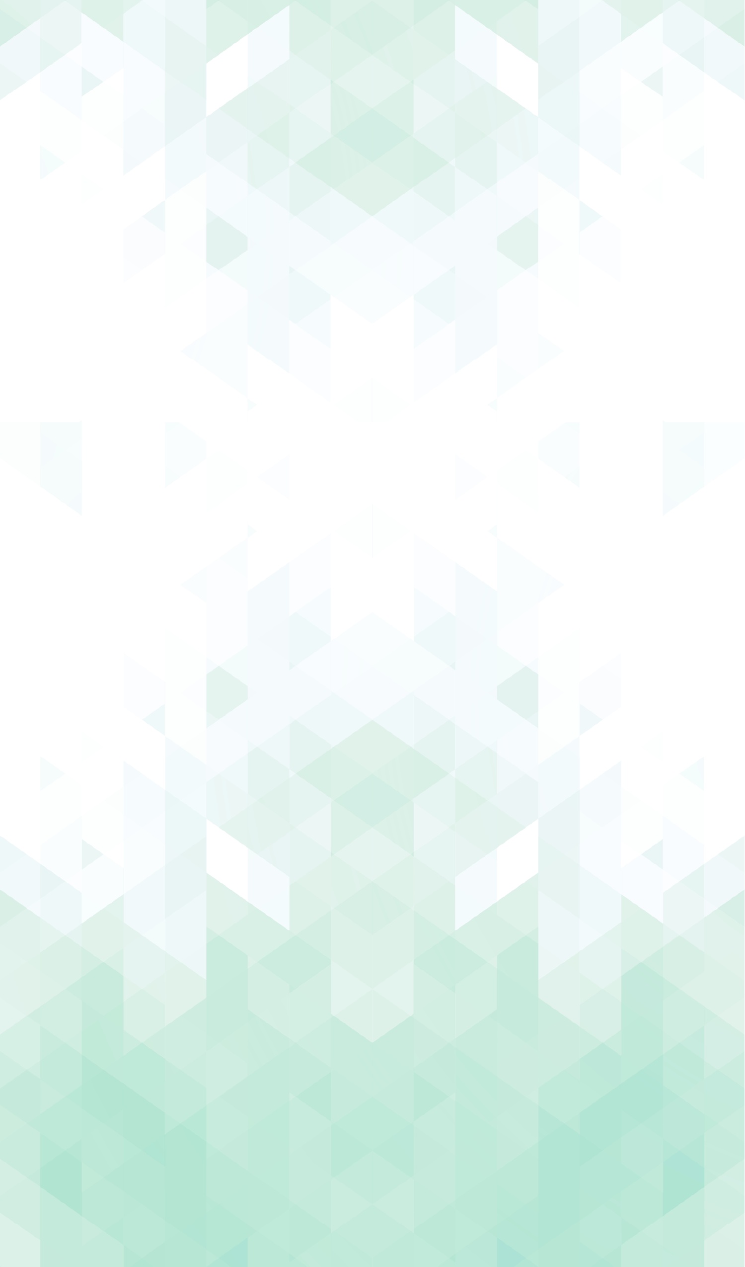 Vertical abstract white background with green gradient shapes