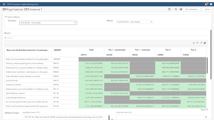 SAS Insurance Capital Management screenshot