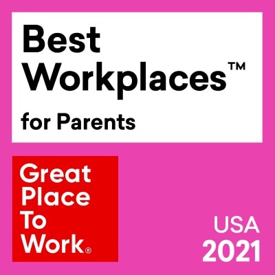 Great Place to Best Workplaces for Parents 2021 logo