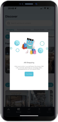 IGA App AR Shopping Screen