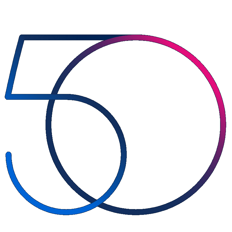 SAS 50th Anniversary mark