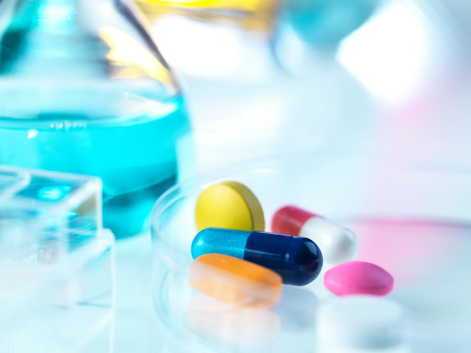 Pharmaceutical research, conceptual image