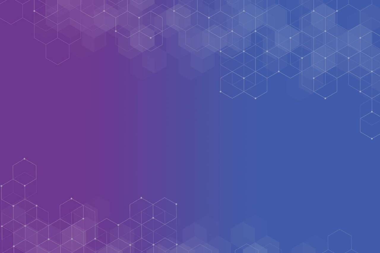 Purple and violet abstract with white hexagons Purple and violet abstract with white hexagons