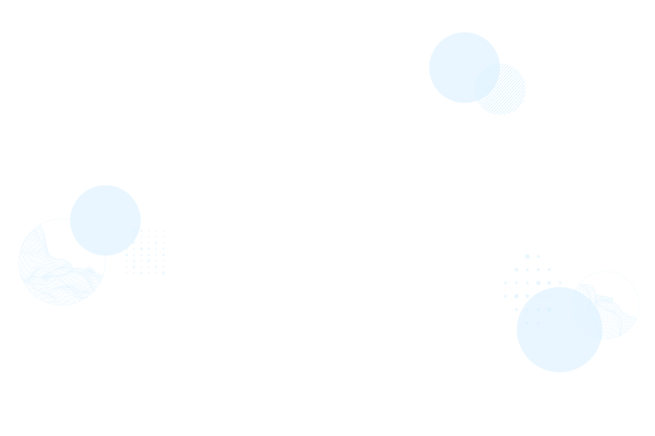 Blue Data Circles Blue Data Circles
