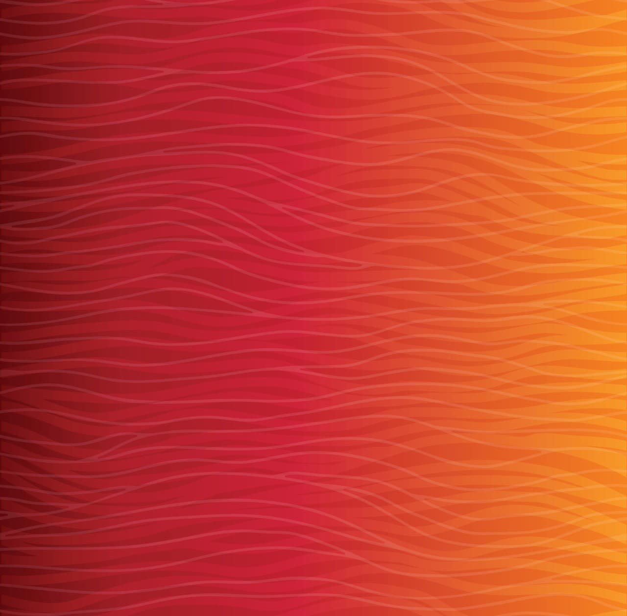 Red Orange abstract art