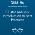Webinar: Cluster analysis best practices