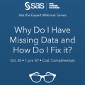 Live webinar - Ask the Expert: Why Do I Have Missing Data and How Do I Fix it?