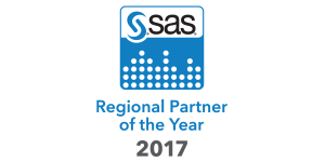 SAS 2017 Regional Partner of the Year badge