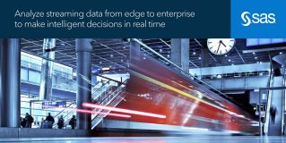 Analyze streaming data from edge to enterprise  to make intelligent decisions in real time