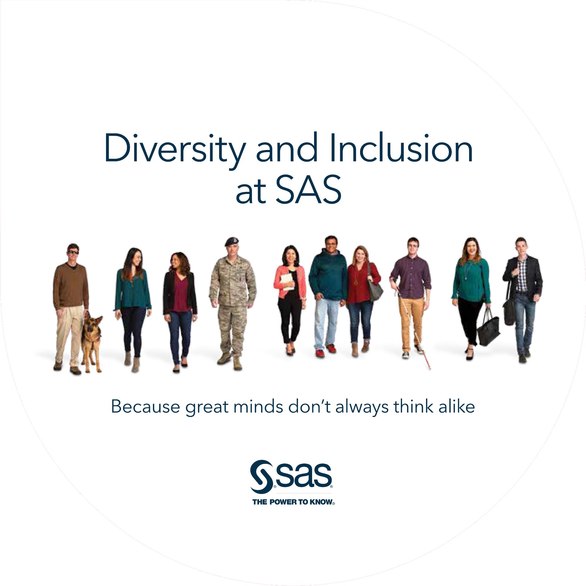 Diversidad e inclusión en SAS