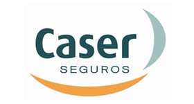 Caser Seguros logo - web case study