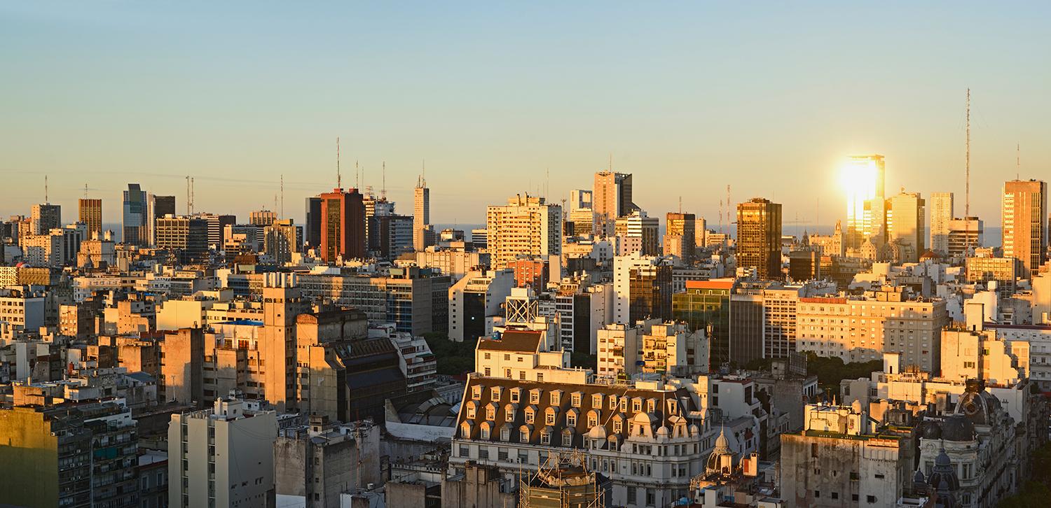 Argentina Buenos Aires skyline