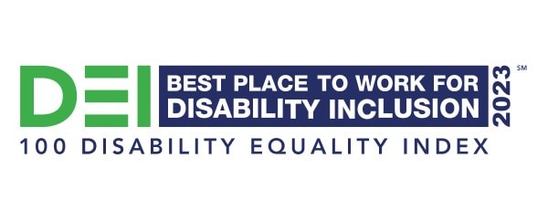 DEI Best Place to Work for Disability Inclusion 2023