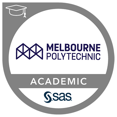 SAS Academic Badge Melbourne Polytechnic