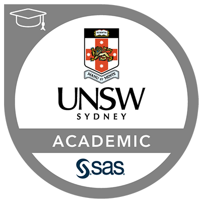 SAS Academic Badge UNSW Sydney