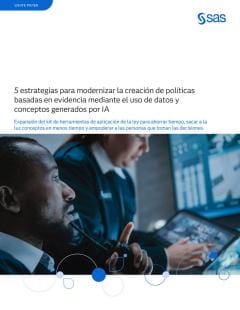 5 strategies for modernizing evidence-based policing using data and AI-driven insights - Spanish Intl