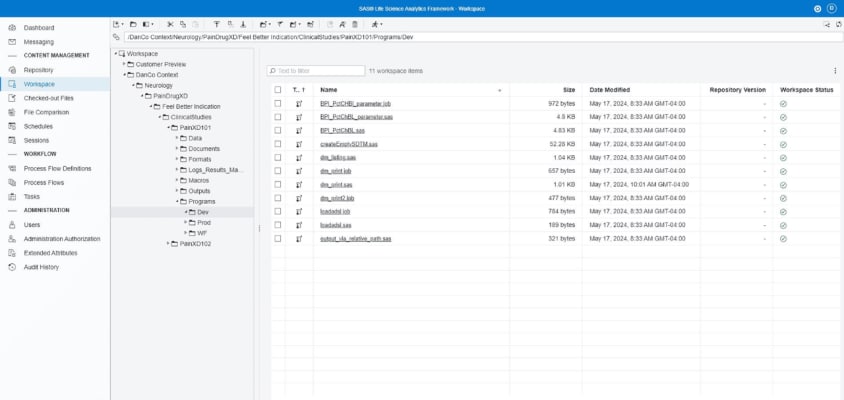 Repositorio de aceleración clínica