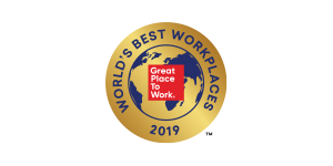 2019 World's Best Workplace award logo