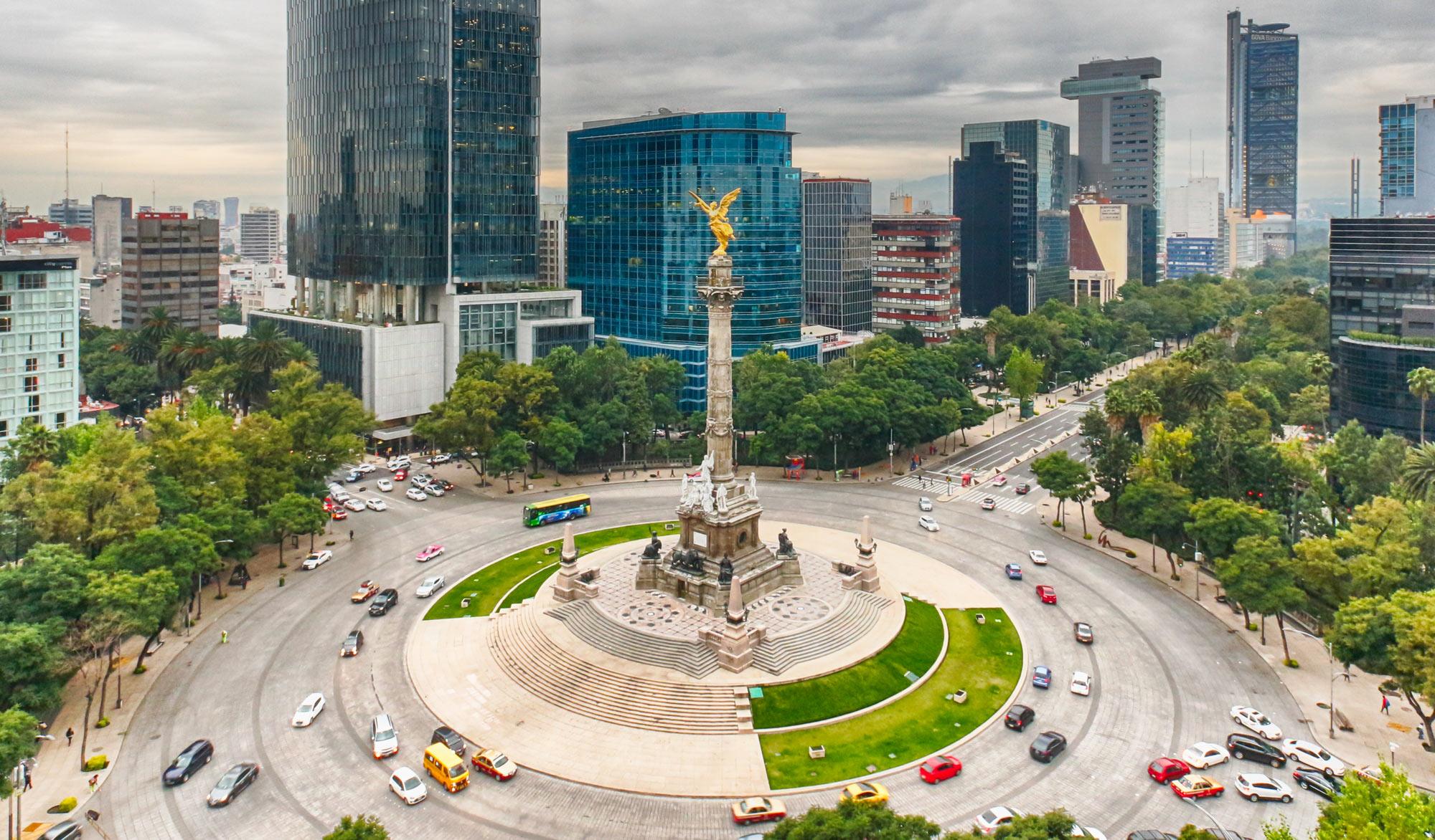 Mexico City, Angel de la Indepencia