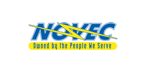 Logotipo de la Cooperativa Eléctrica del Norte de Virginia (NOVEC) Logotipo de NOVEC