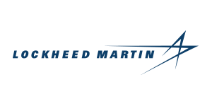Lockheed Martin logo in blue