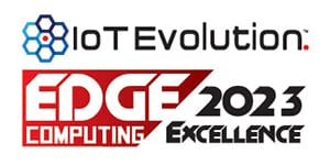IOT Evolution Edge Computing 2023 Excellence logo