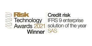 Logo de la solution d'entreprise IFRS 9 de l'année aux Risk Technology Awards