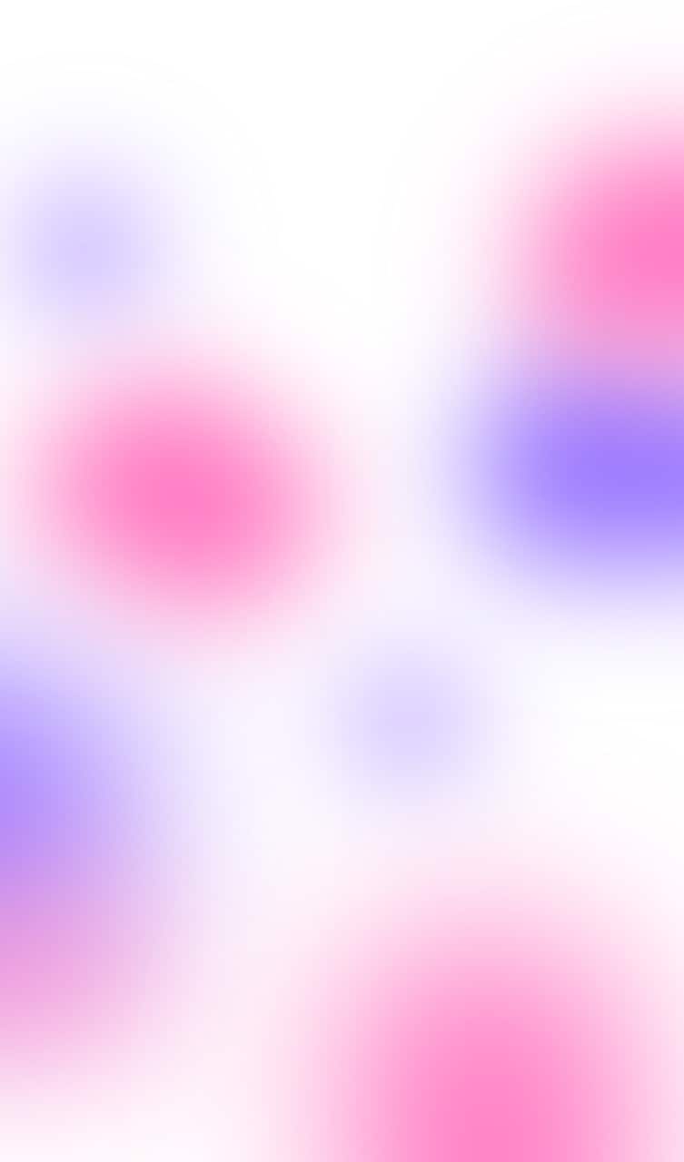 Vertical abstract white background with pink and violet dots
