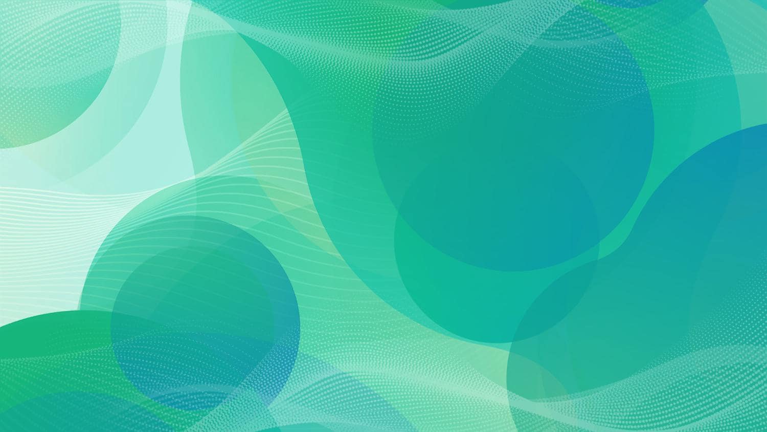 Green Waves and Bubbles and white Particles Green Waves and Bubbles and white Particles