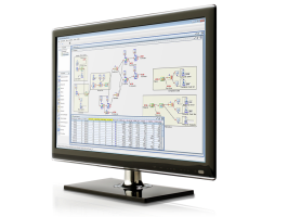 SAS/OR shown on desktop monitor