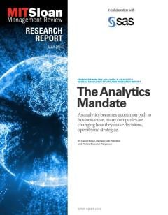 The Analytics Mandate