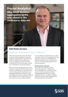 SAS Introduces POV by Peter Pugh-Jones