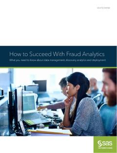 How to Succeed With Fraud Analytics