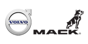 Volvo & Mac Brand logos together