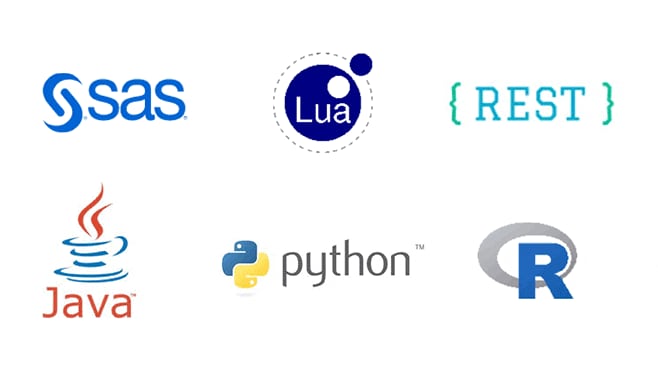 プログラミング言語のロゴ群