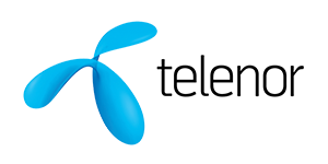 Telenor のロゴ