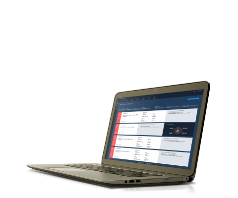 SAS Cybersecurity shown on laptop computer