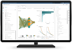 SAS® Visual Data Mining Machine Learning 화면