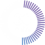 virtual friday clock 30 minutes purple