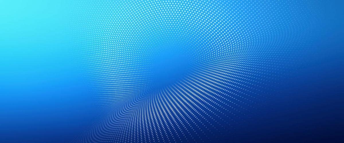 Abstract dot pattern on blue gradient background