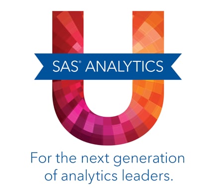 SAS Analytics University logo